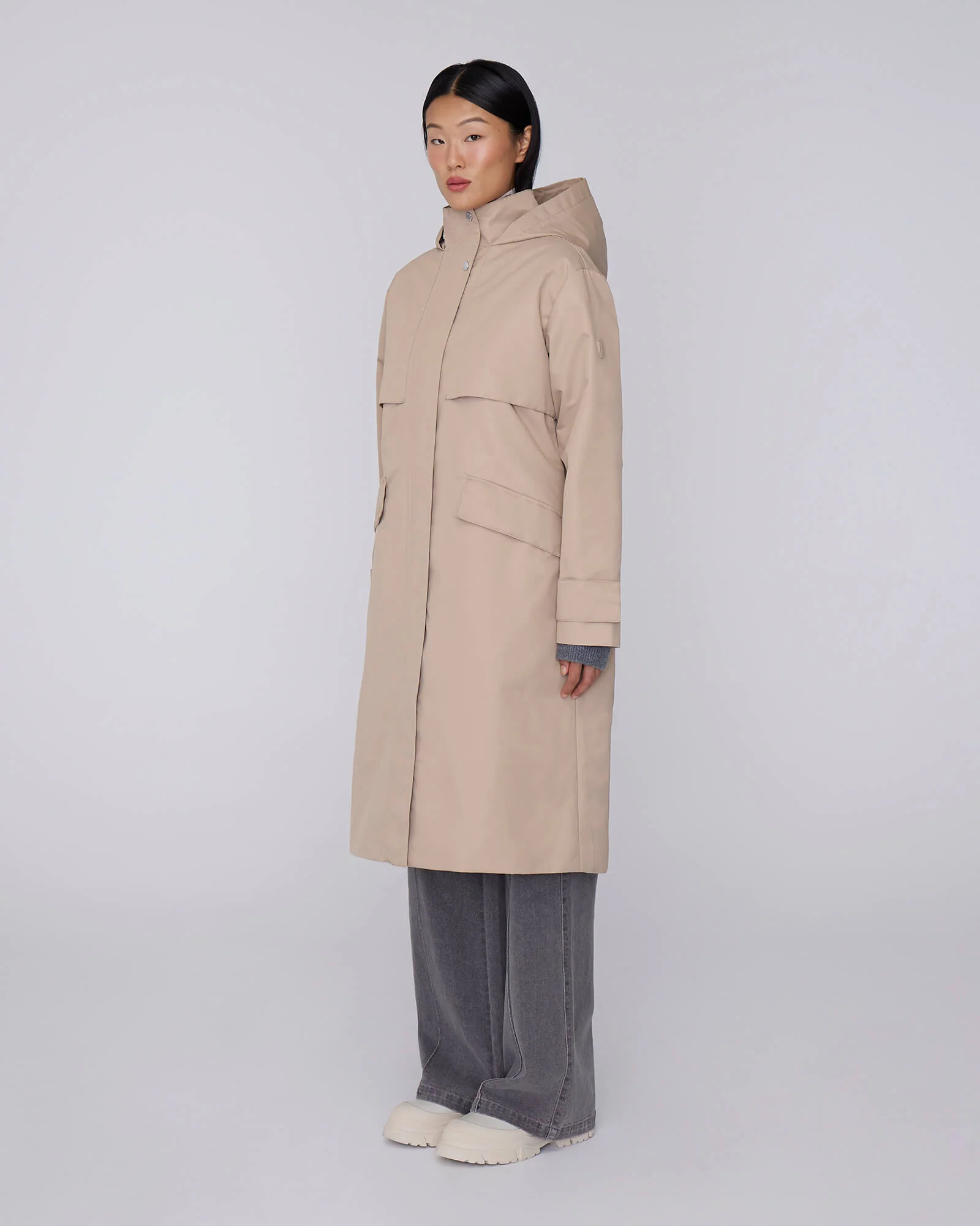 MARINA | Hooded 3-in-1 Trench Coat - Image 15